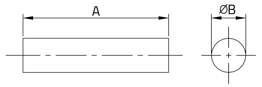 alnico cylindrical bar magnets image1