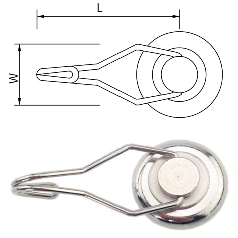 NdFeB pot magnet G 1