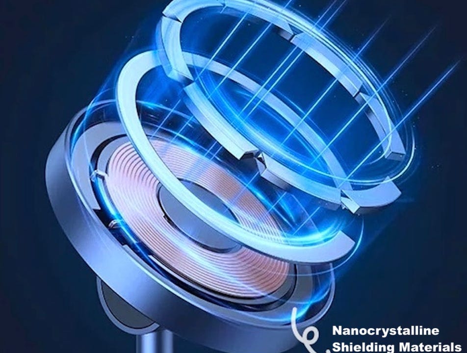 Nanocrystalline Soft Magnetic Shielding Materials and Their Applications in Wireless Charging   